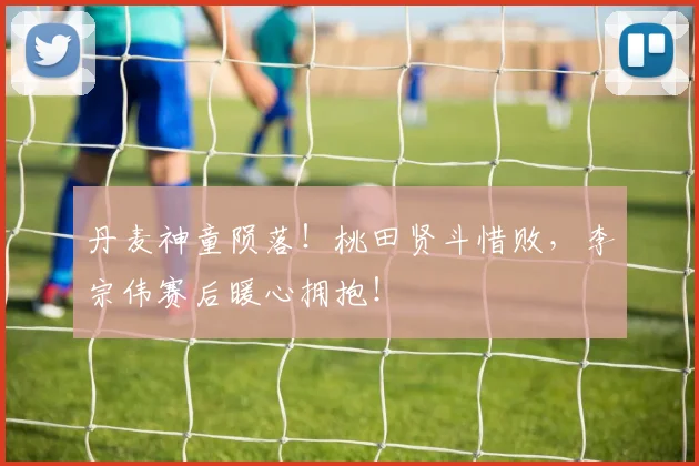 丹麦神童陨落！桃田贤斗惜败，李宗伟赛后暖心拥抱！